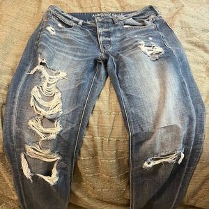 American Eagle Ripped Skinny Jeans